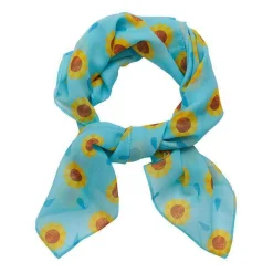 Sumptuous Sunflower Head Scarf