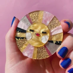 Sun Charmer Brooch