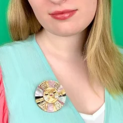 Sun Charmer Brooch