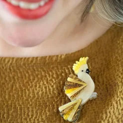 Sunny Of The Sulphur Crest Brooch