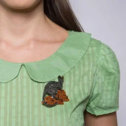Sure-Footed Shy Guy Wallaby Brooch