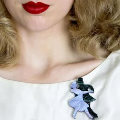 Swing Time Brooch