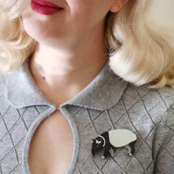 Tabitha The Tapir Brooch
