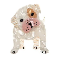 Taciturn Taco Dog Brooch