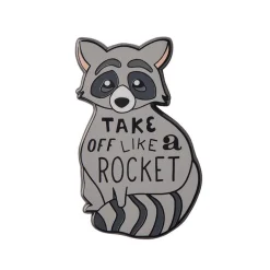 Take Off Like A Rocket Enamel Pin