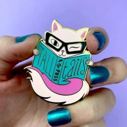 Tall Tails Enamel Pin