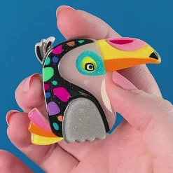 Tara The Toucan Brooch
