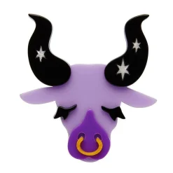 Taurus The Tactile Brooch