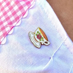 Telltale Teacup Enamel Pin