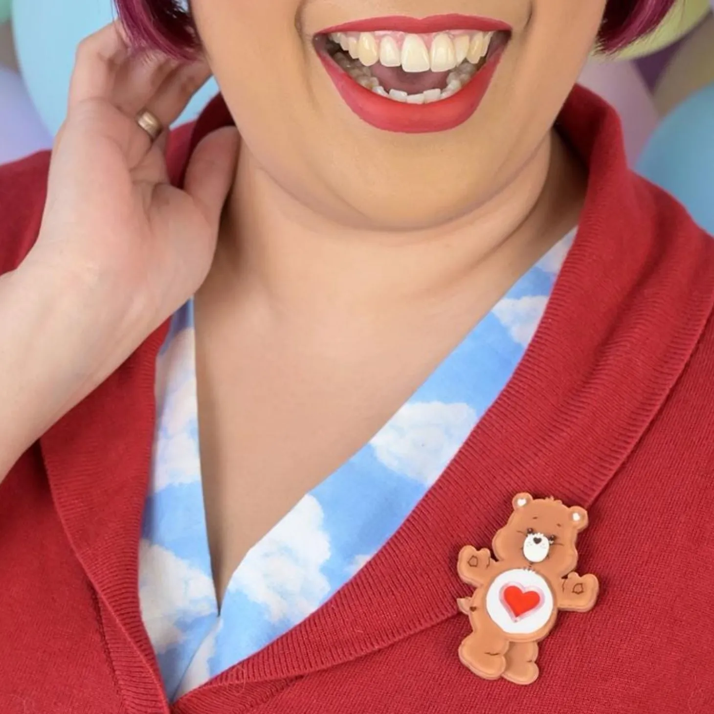 Tenderheart Bear Brooch