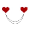Tenderheart Double Brooch