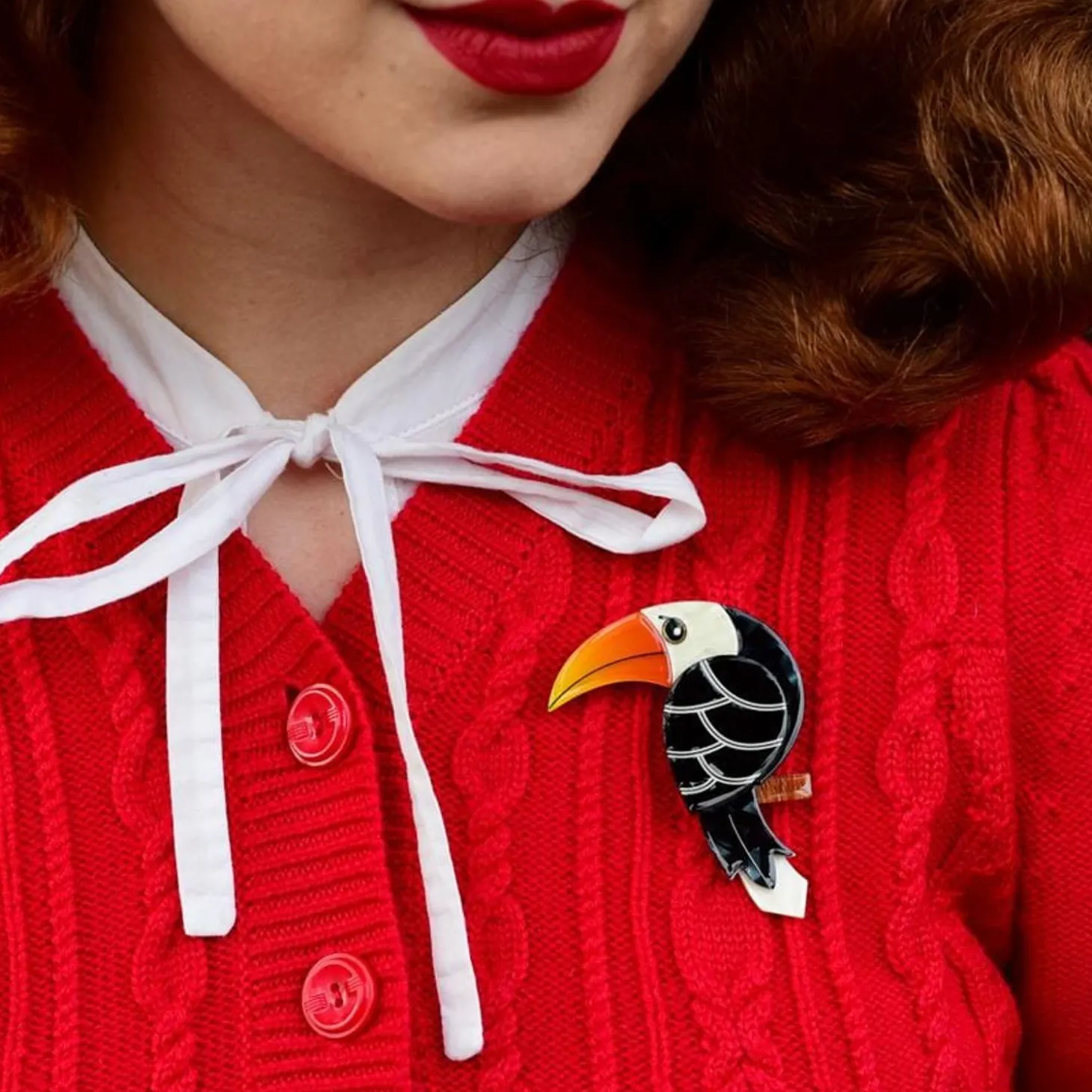 Terence The Toucan Brooch