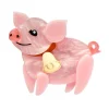 That'Ll Do Pig Brooch