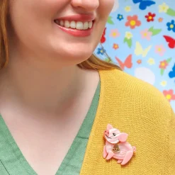 That'Ll Do Pig Brooch