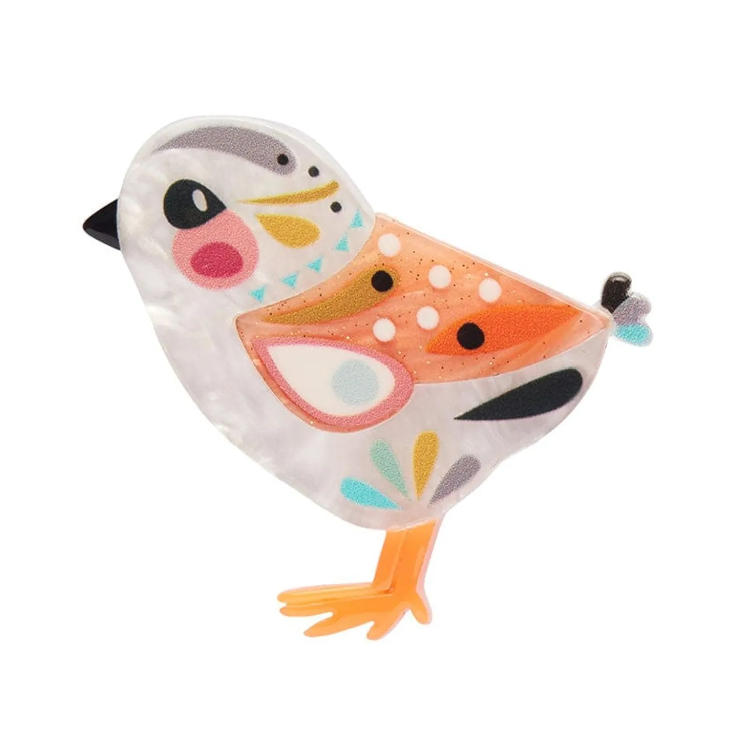 The Balanced Baby Sandpiper Mini Brooch