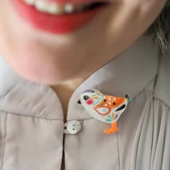 The Balanced Baby Sandpiper Mini Brooch