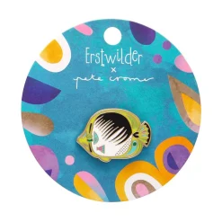 The Bedazzling Butterflyfish Enamel Pin