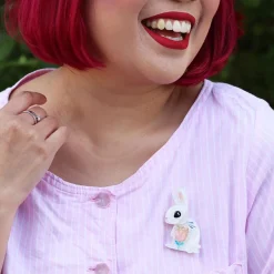 The Beloved Bunny Brooch