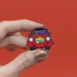 The Big Red Car Enamel Pin