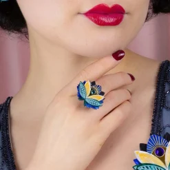 The Blue Lotus Ring
