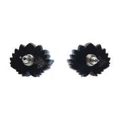 The Blue Lotus Stud Earrings