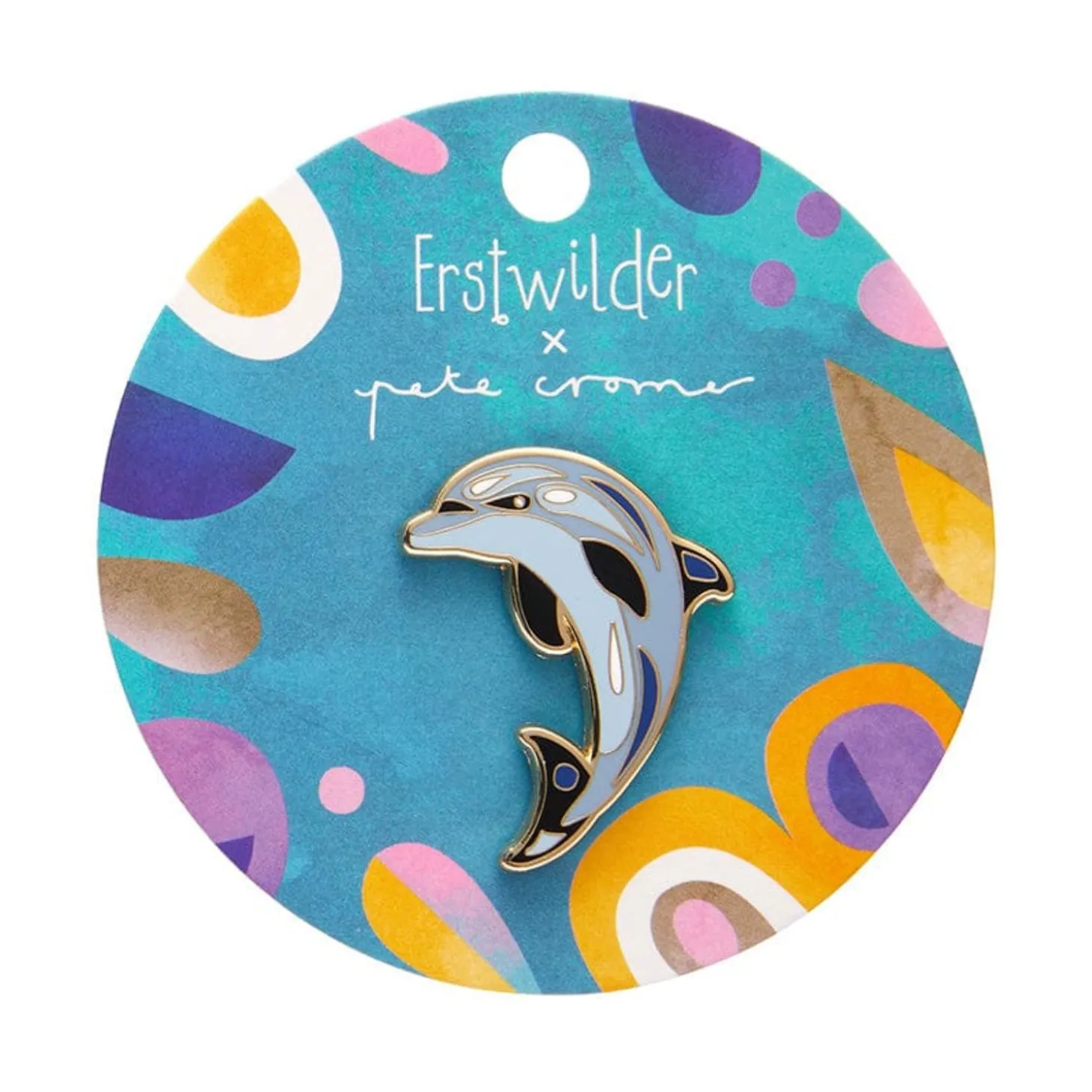 The Boastful Bottlenose Dolphin Enamel Pin