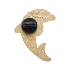 The Boastful Bottlenose Dolphin Enamel Pin