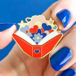 The Book Of Love Enamel Pin
