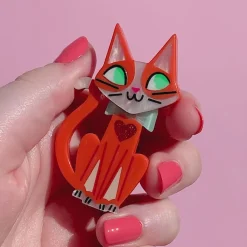 The Cat'S Meow Brooch