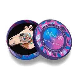 The Cautious Camel Brooch