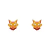 The Cheshire Cat Earrings