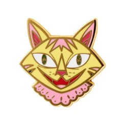 The Cheshire Cat Enamel Pin