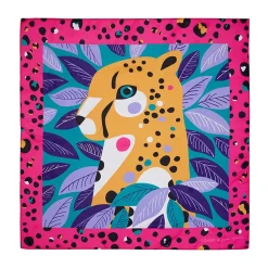 The Choosy Cheetah Square Scarf
