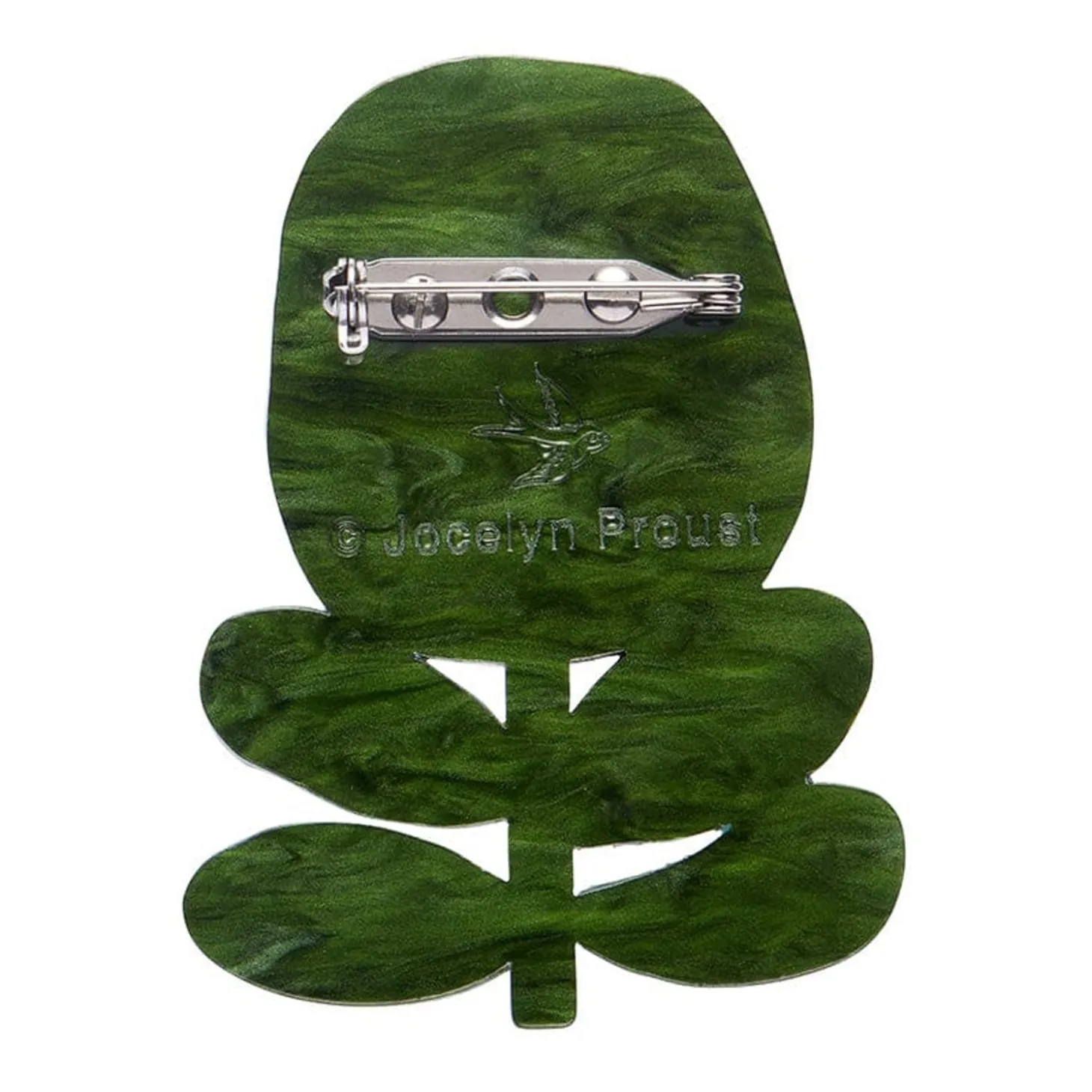 The Colour Of Envy Brooch
