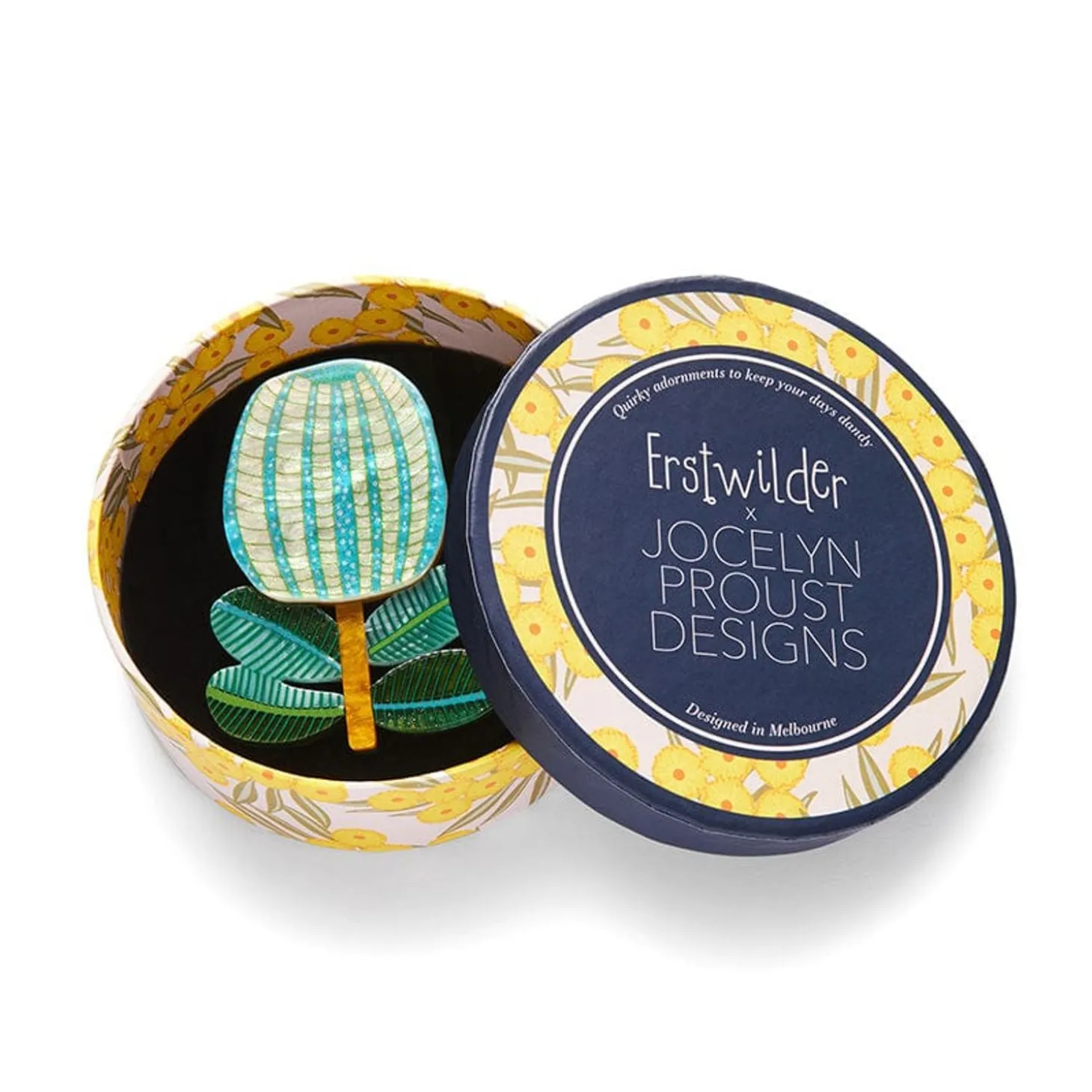 The Colour Of Envy Brooch