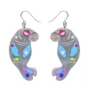 The Dutiful Dugong Drop Earrings