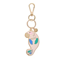The Dutiful Dugong Enamel Key Ring