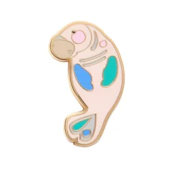 The Dutiful Dugong Enamel Pin