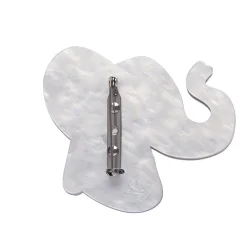The Elated Elephant Brooch