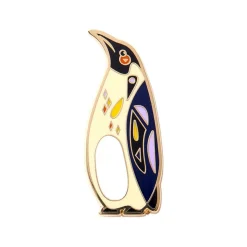 The Emboldened Emperor Penguin Enamel Pin