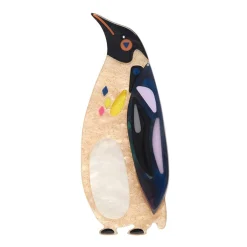 The Emboldened Emperor Penguin Brooch