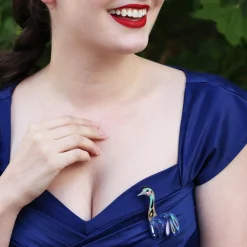 The Enchanting Emu Brooch