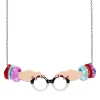 The Face Of Style Iris Necklace