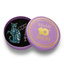 The Famous Fishing Cat Brooch