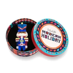 The Festive Soldier Brooch
