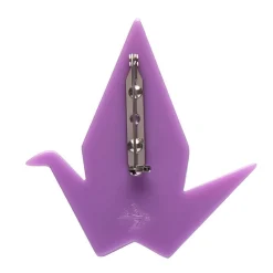 The Fortunate Crane Brooch