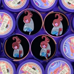 The Galvanic Gang Gang Brooch