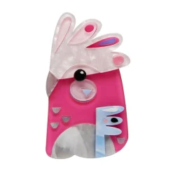 The Garrulous Galah Brooch