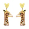 The Genteel Giraffe Earrings