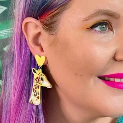 The Genteel Giraffe Earrings